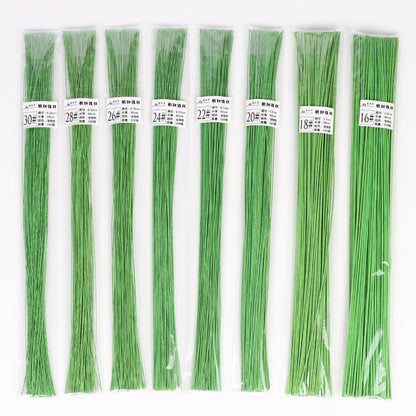 Light Green Floral Wire for Crafts Pack 100