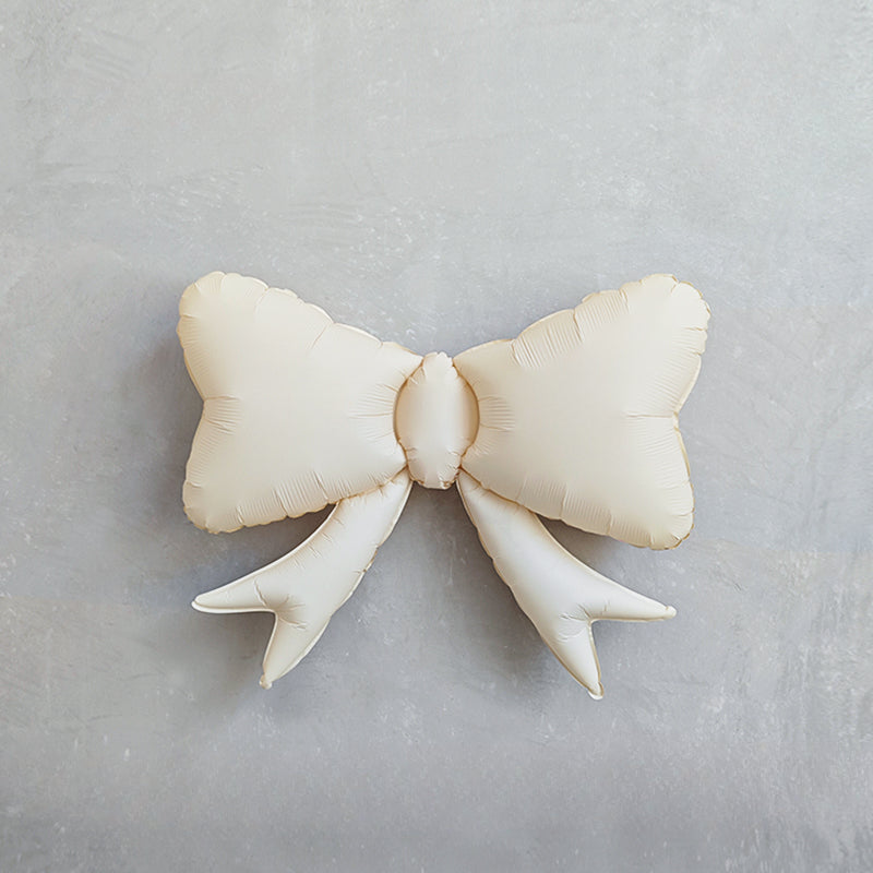 Matte Metallic Foil Bow Balloon (50x60cm)