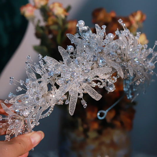 Bridal Rhinestone Crystal Tiara Crown
