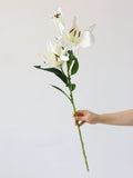 Load image into Gallery viewer, 3-Head Real-Touch Artificial Lily Spray (85cm)