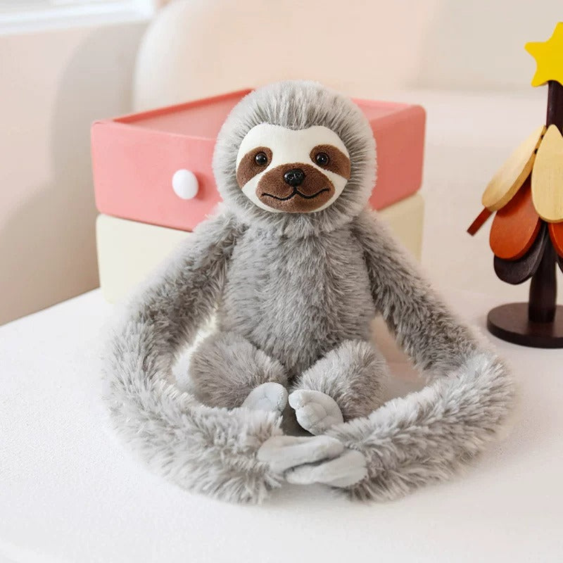 12" Soft Stuffed Long Arm Sloth Plush Toy