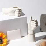 Load image into Gallery viewer, Modern Hand-Shaped Ceramic Vase