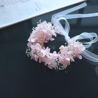 Preserved Flower Wedding Wrist Corsage