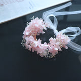 Load image into Gallery viewer, Preserved Flower Wedding Wrist Corsage