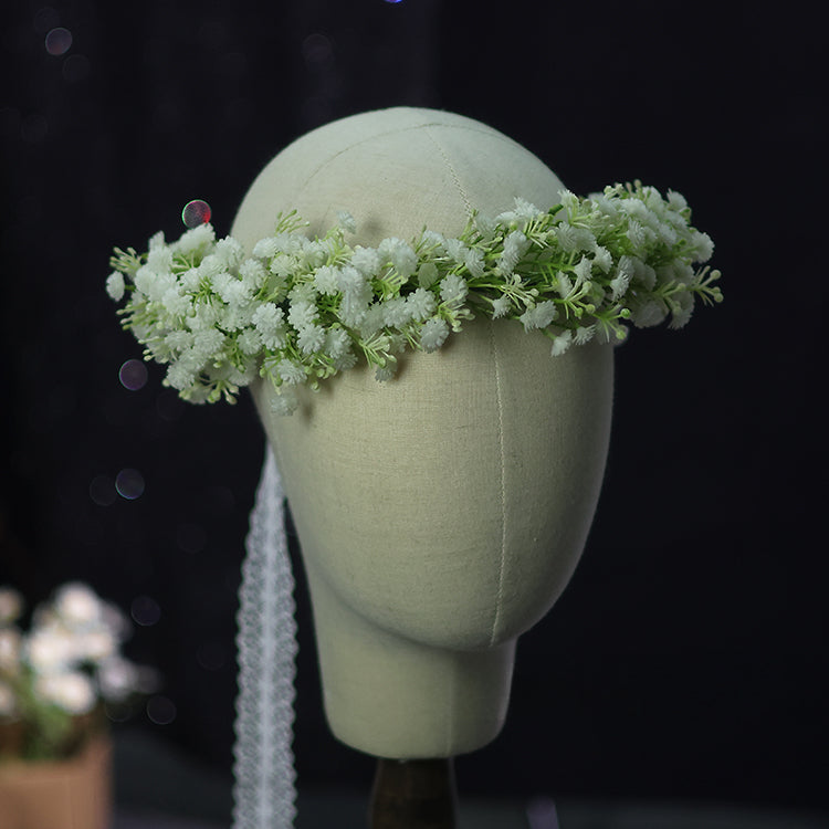 Baby's Breath Floral Headpiece
