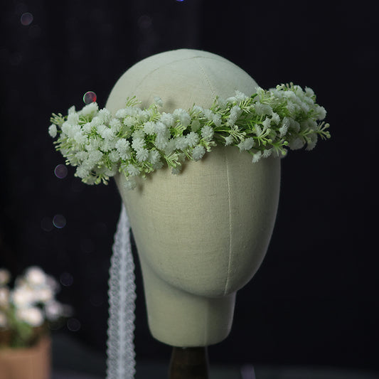 Baby's Breath Floral Headpiece