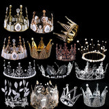 Load image into Gallery viewer, Plastic Crown for Bouquets Decoration Pack 10