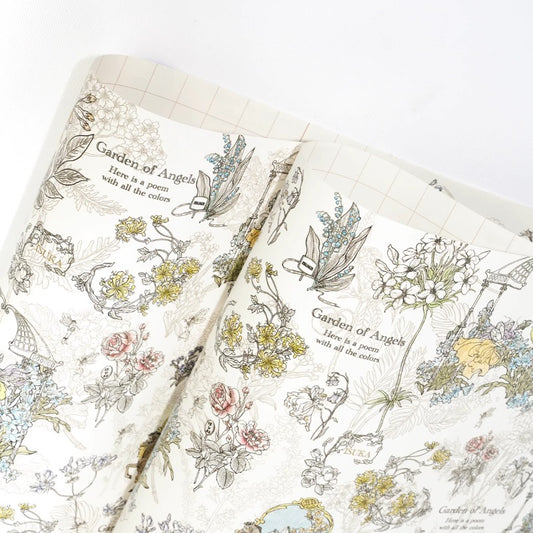 Fairy Wonderland Gift Wrap Paper (50x70cm) Pack 2