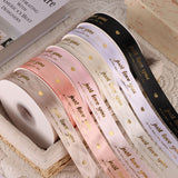 Load image into Gallery viewer, JUST LOVE YOU Satin Ribbon (2.5cmx40Yd)
