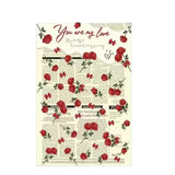 Load image into Gallery viewer, 20pcs Rose Love Letter Bouquet Wrap Paper (50x35cm)