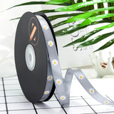Load image into Gallery viewer, Daisy Printed Silk Ribbon (1cmx45Yd)