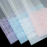 Load image into Gallery viewer, 20pcs Lace Matte Cellophane Wrap for Bouquets (58x58cm)