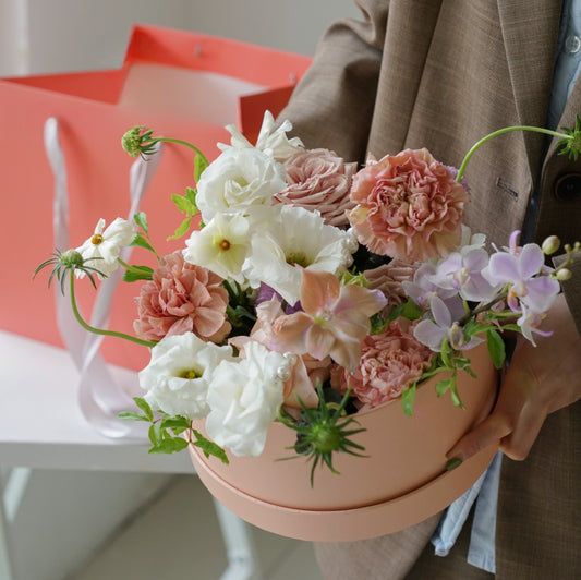 Round Gift Packaging Box with Lid