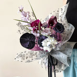 Load image into Gallery viewer, Frosted Butterfly Cellophane Bouquet Paper Pack 20 (58x58cm)