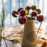 Load image into Gallery viewer, 15" Artificial Red Apple Branch Stem