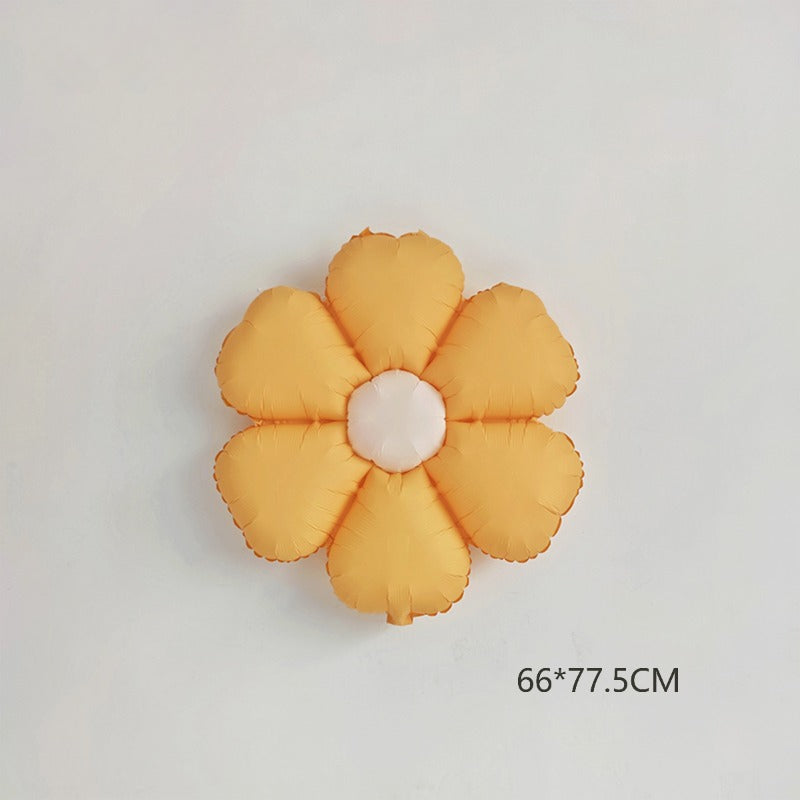 Large Daisy Flower Foil Party Balloons