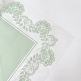 Load image into Gallery viewer, Cellophane Wrap with Floral Lace Border Pack 20 (57x57cm)