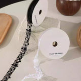 Load image into Gallery viewer, Musical Note Shaped Ribbon (3cmx10Yd)