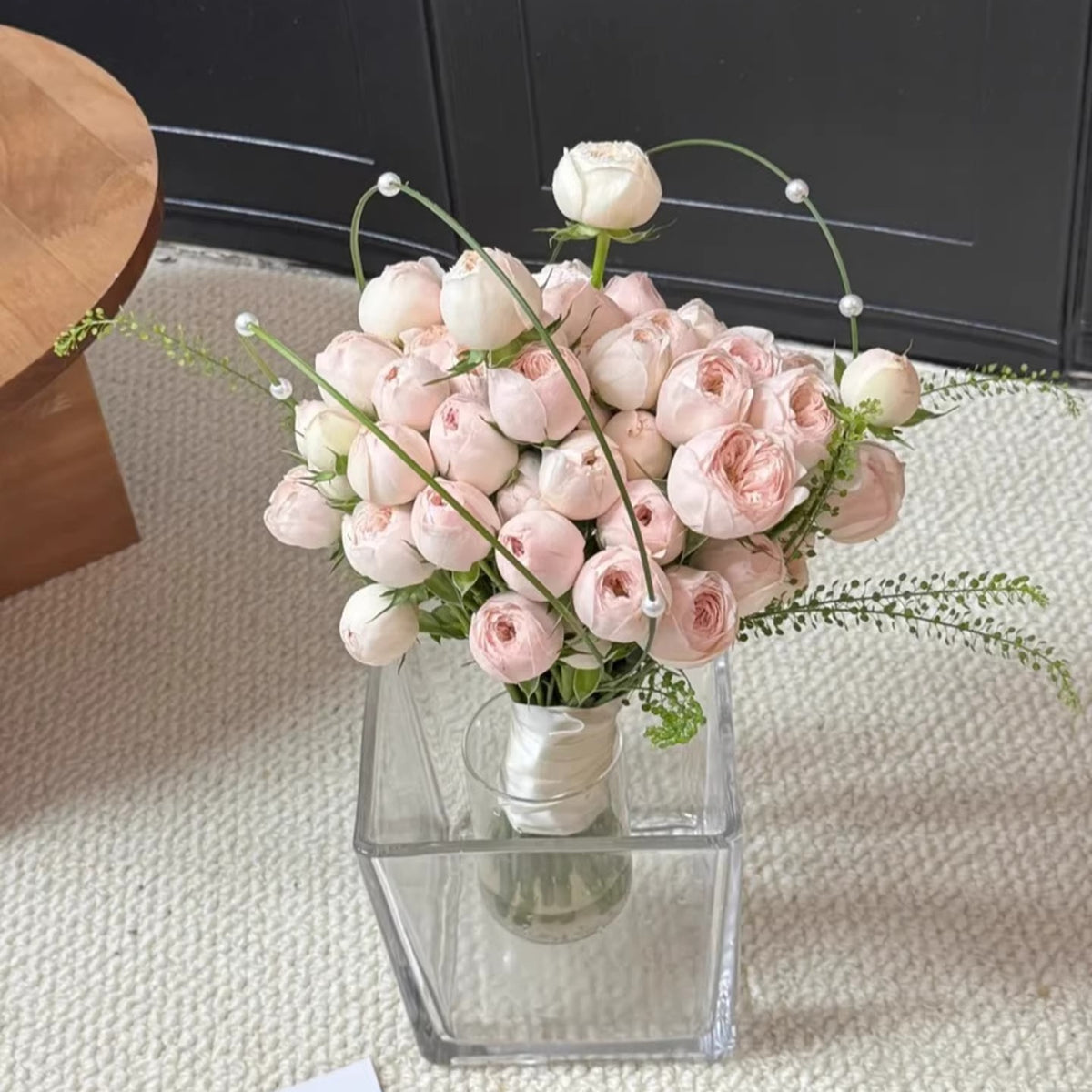 Flexible Artificial Steel Grass for Bridal Bouquets