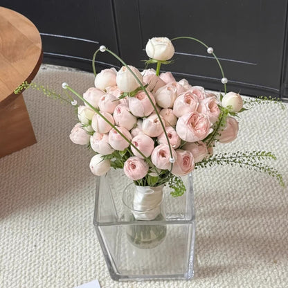 Flexible Artificial Steel Grass for Bridal Bouquets