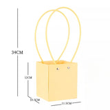 Load image into Gallery viewer, 10pcs Macaron Pastel Waterproof Square Flower Bags