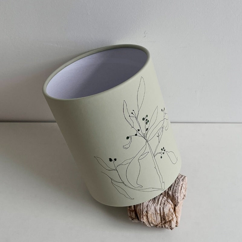 Coffret cadeau floral botanique minimaliste
