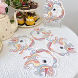 Load image into Gallery viewer, 40-Pack Unicorn Print Napkins for Kids Parties