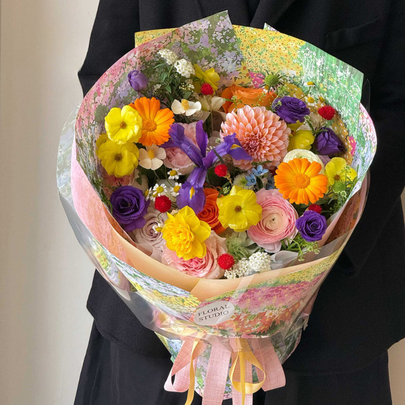 20pcs Spring Blossom Flower Wrap Paper (38x54cm)