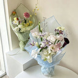 Load image into Gallery viewer, Premium Stiff Floral Mesh Wrap Sheets Pack 20 (19" x 19")