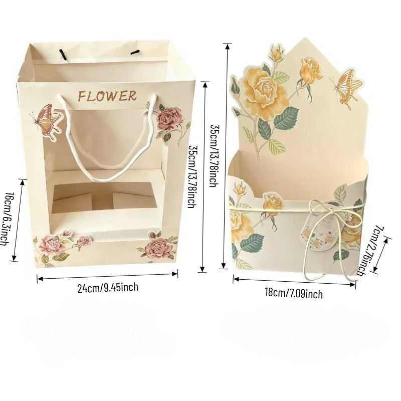 Mother’s Day Envelope Flower Gift Box Set (5 Sets)