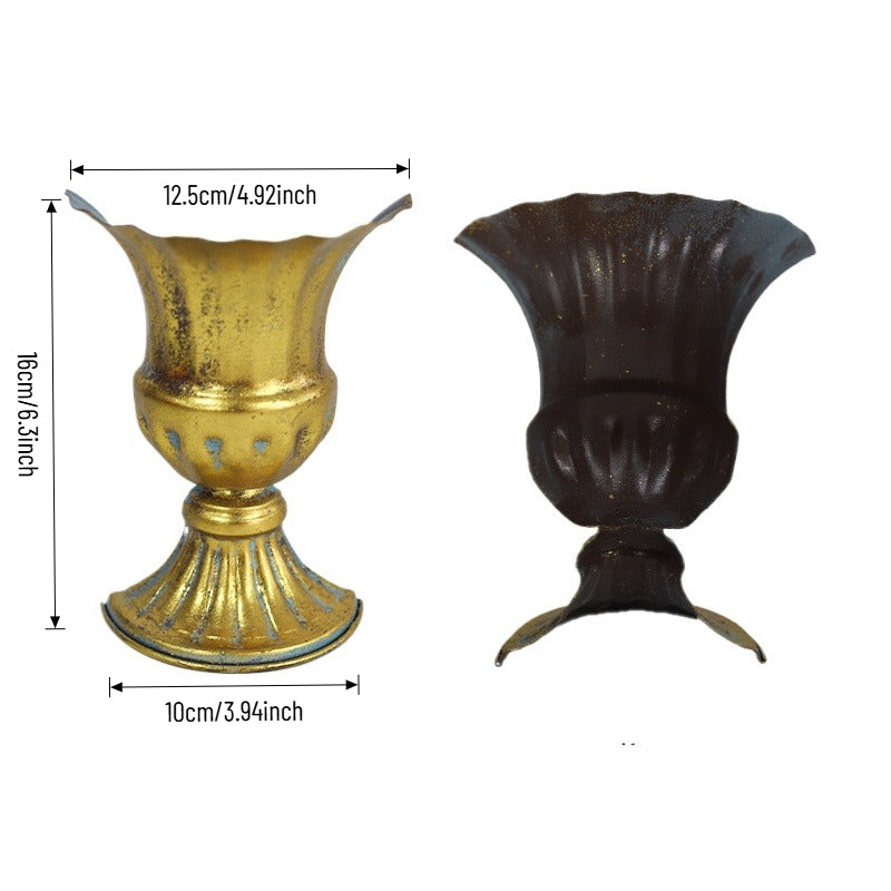 Vintage Half-Vase for Floral Artistry