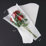 Load image into Gallery viewer, Clear-front Paper Bouquet Sleeves Pack 100