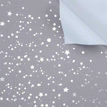 20pcs Dual-Color Starry Sky Bouquet Paper (57x57cm)