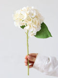 Load image into Gallery viewer, Real-Touch Artificial Hydrangea Stem (33cm)