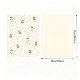 Load image into Gallery viewer, 20pcs Bear Floral Bouquet Wrap Paper (38x50cm)