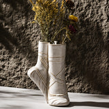 Load image into Gallery viewer, Unique Ballet Shoes Ceramic Vase