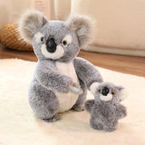 Load image into Gallery viewer, Soft Mother &amp; Baby Koala Plush Toy Set (27cm)