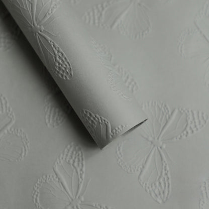 10pcs Butterfly Embossed Floral Wrap Paper (58x58cm)