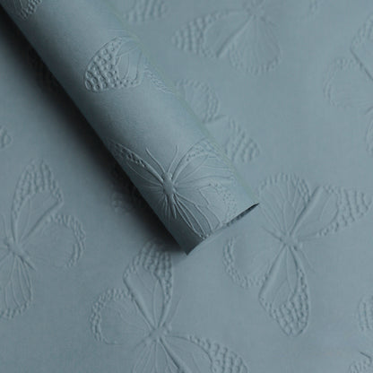 10pcs Butterfly Embossed Floral Wrap Paper (58x58cm)