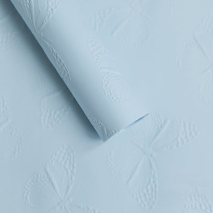 10pcs Butterfly Embossed Floral Wrap Paper (58x58cm)
