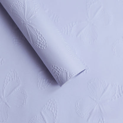 10pcs Butterfly Embossed Floral Wrap Paper (58x58cm)