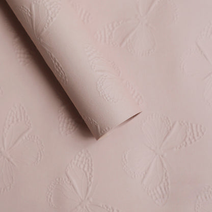 10pcs Butterfly Embossed Floral Wrap Paper (58x58cm)