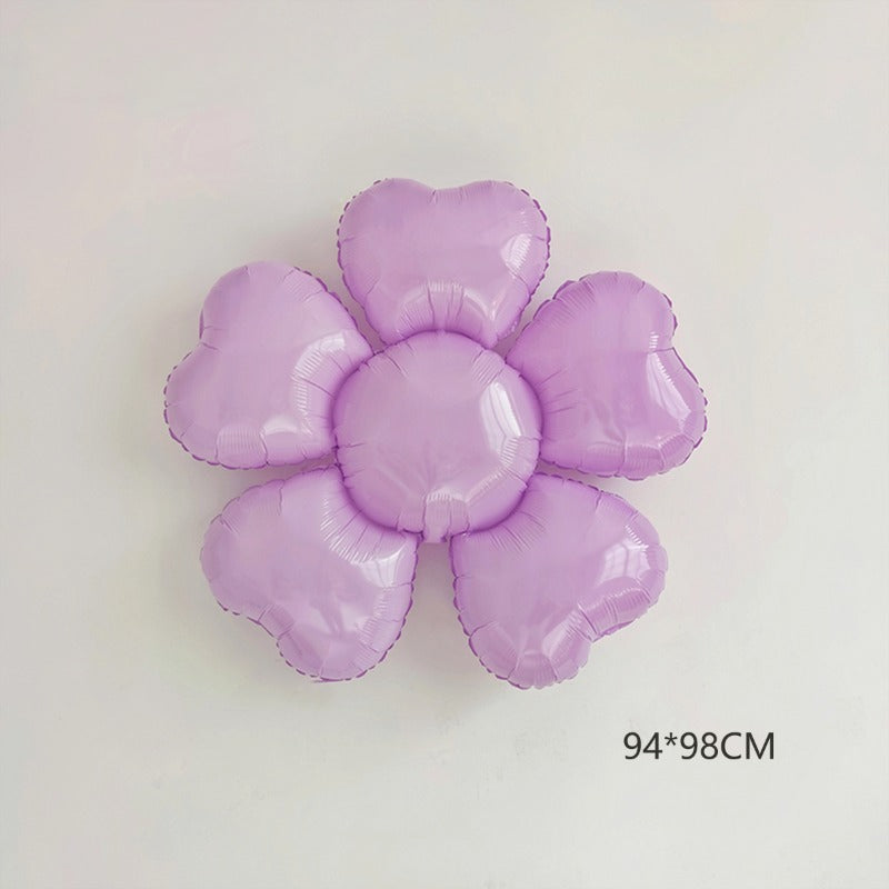 Large Daisy Flower Foil Party Balloons