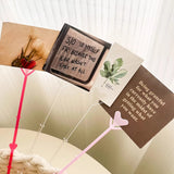 Load image into Gallery viewer, 80pcs Heart-Shaped Plastic Floral Picks