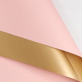 Load image into Gallery viewer, 20pcs Gilded Two-Tone Flower Wrapping Paper (56x56cm)