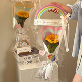 Load image into Gallery viewer, 10pcs Rainbow Flower Gift Packaging Bags