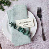 Load image into Gallery viewer, 10pcs Fringed Cotton Cloth Napkins (42x42 cm)