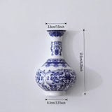 Load image into Gallery viewer, Chinese Porcelain Wall Flower Vase