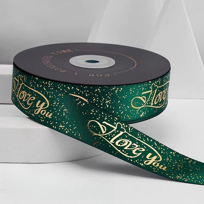 Love Sparkle Valentine's Day Ribbon (2.5cmx25Yd)