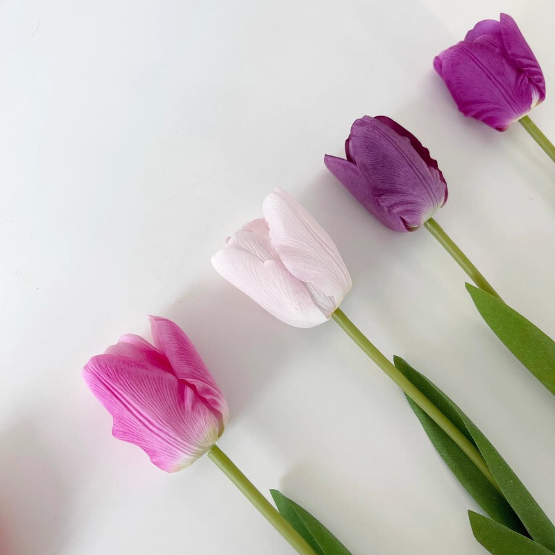 19" Real Touch Artificial Tulip Stem